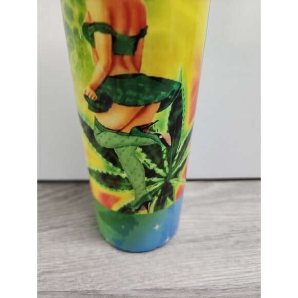 Betty Boop Sublimated 20oz Hogg Custom Skinny Tumbler w/ Straw Stainless Steel - Picture 3 of 15